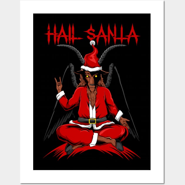 Hail Santa Wall Art by svthyp